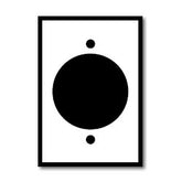 Leviton 83028 Power Outlet Wallplate - One Gang Mounting